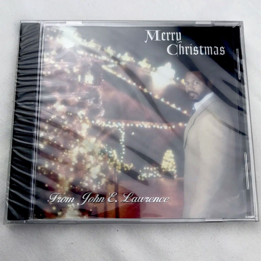 NEW John E Lawrence CD Merry Christmas 1992 Sealed Jazz 90s Music